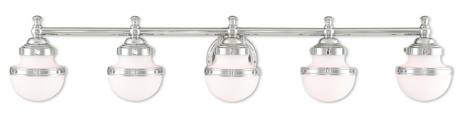 Polished Chrome Bath Vanity by Livex Lighting