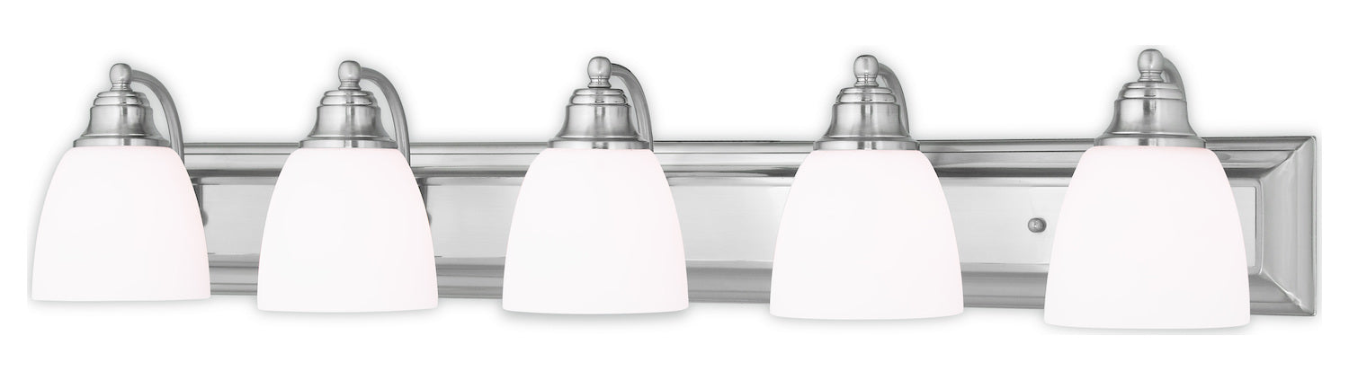 Brushed Nickel Bath Vanity by Livex Lighting