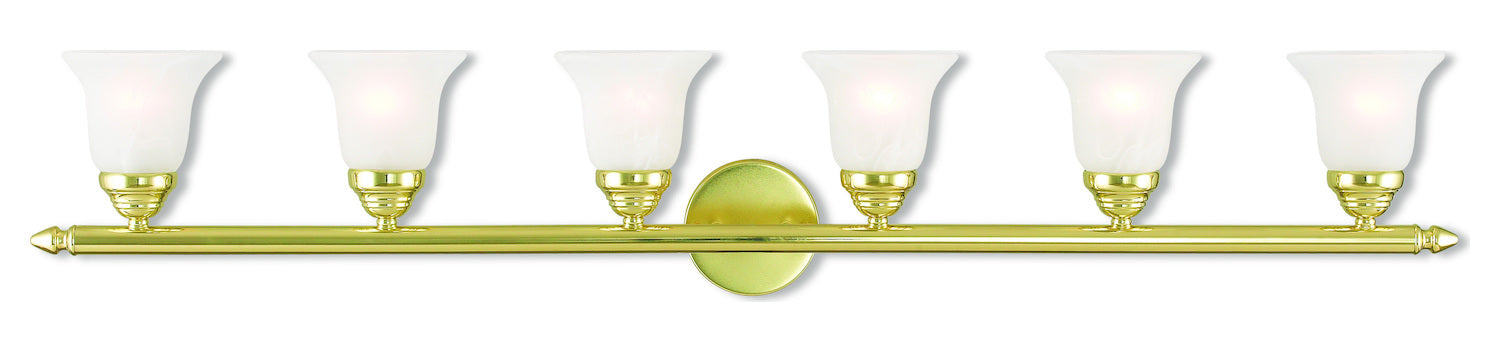 Polished Brass Bath Vanity by Livex Lighting
