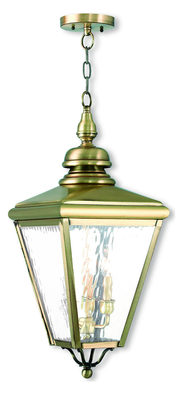 Outdoor Chain-Hang Lantern by Livex Lighting
