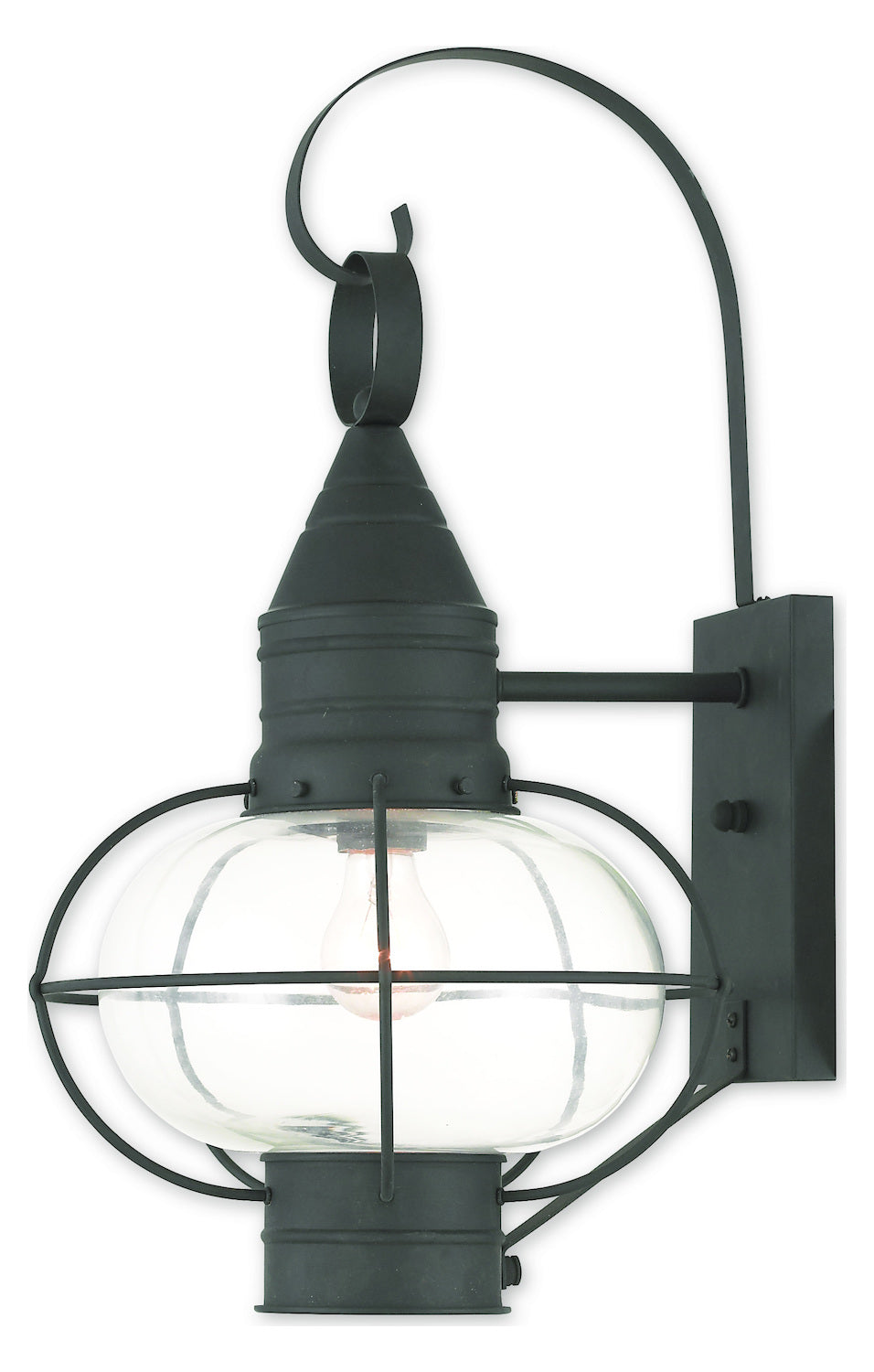 Black Wall Lantern by Livex Lighting