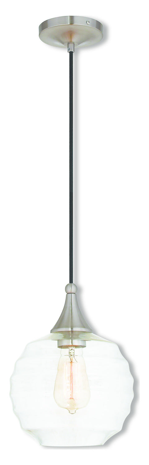 Brushed Nickel Mini Pendant by Livex Lighting