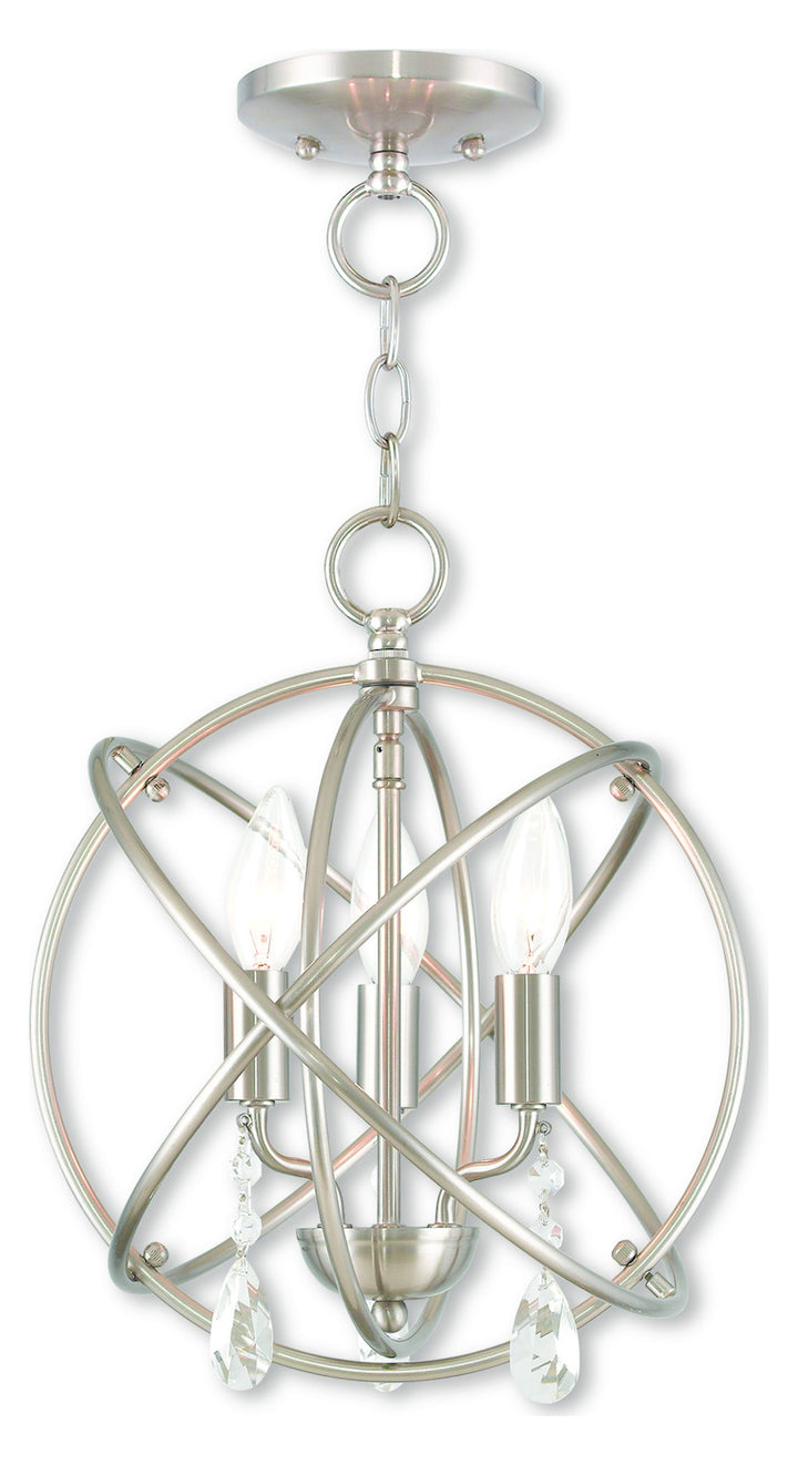 Convertible Mini Chandelier/Ceiling Mount by Livex Lighting