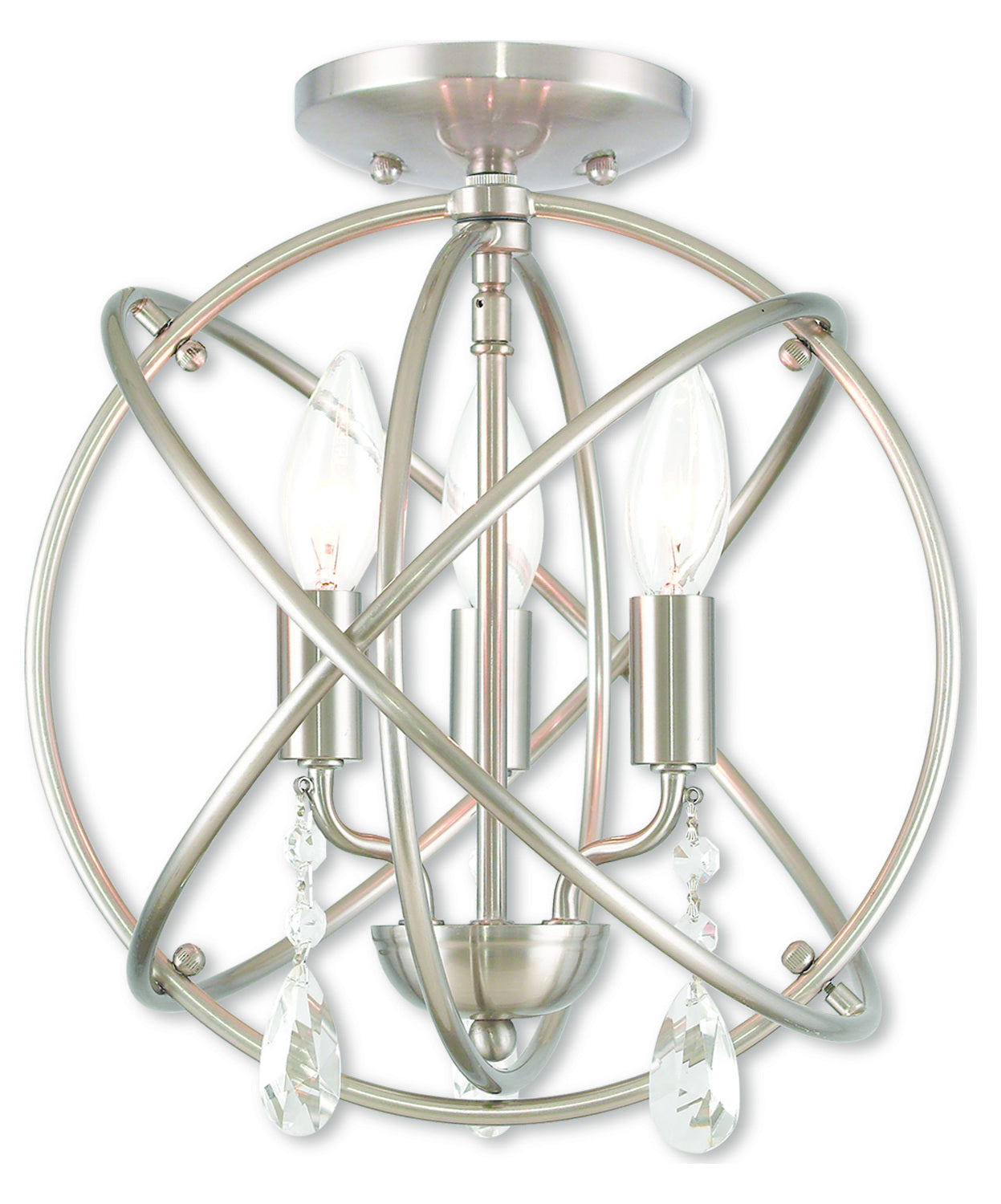 Convertible Mini Chandelier/Ceiling Mount