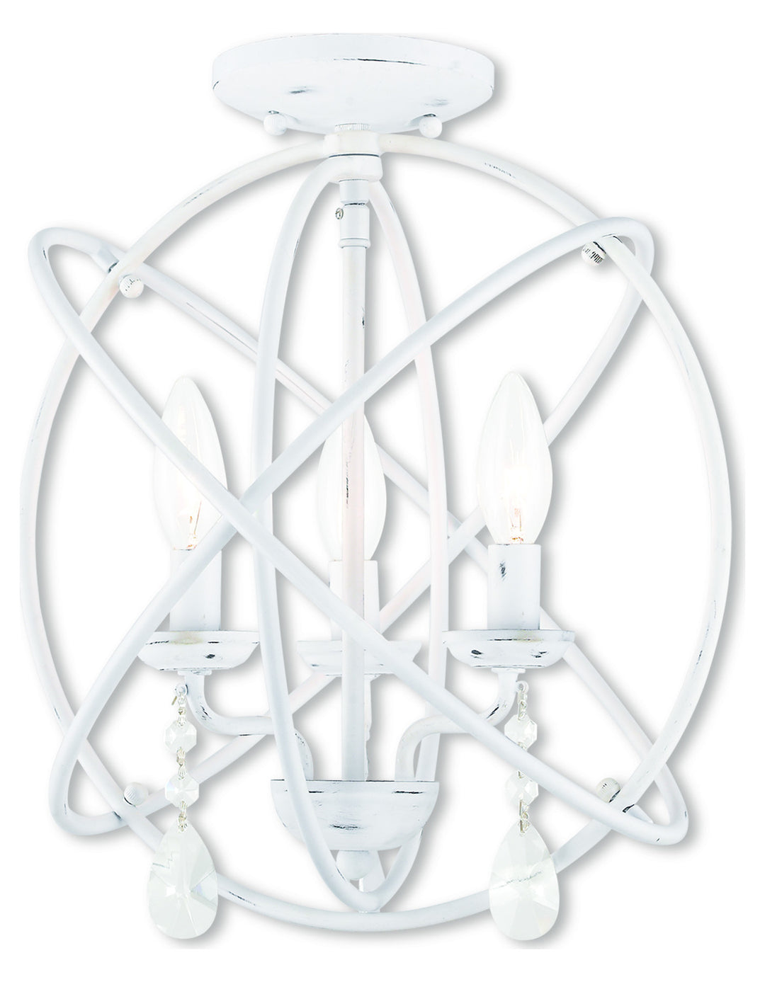 Convertible Mini Chandelier/Ceiling Mount