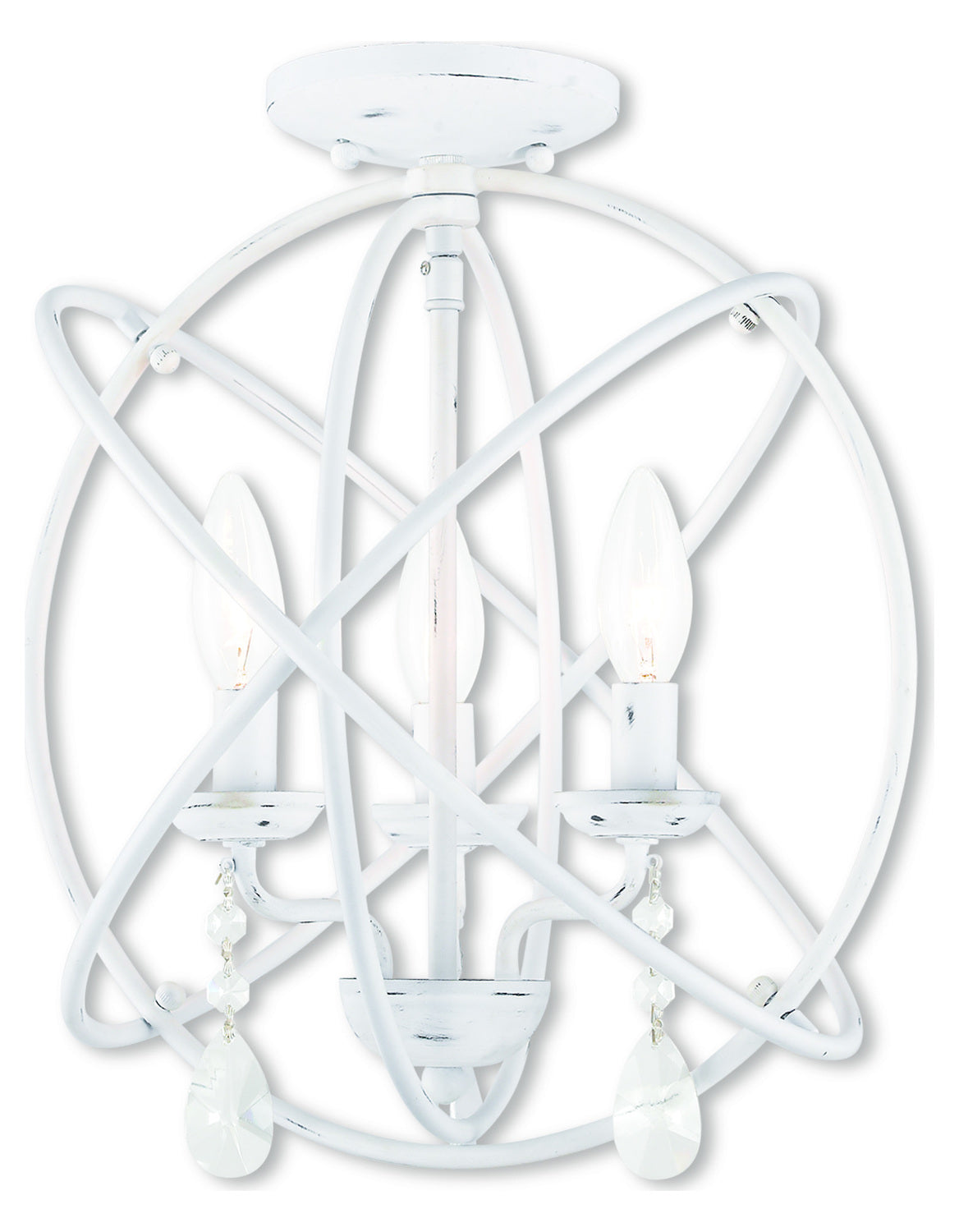 Convertible Mini Chandelier/Ceiling Mount