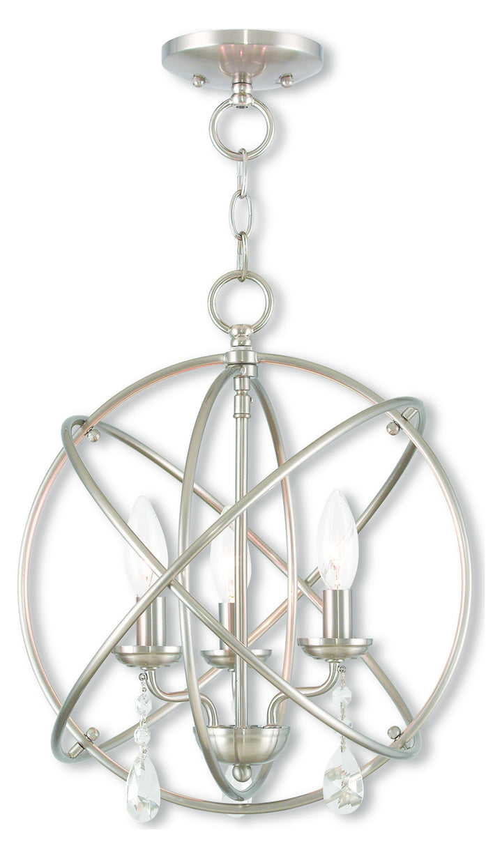 Convertible Mini Chandelier/Ceiling Mount by Livex Lighting