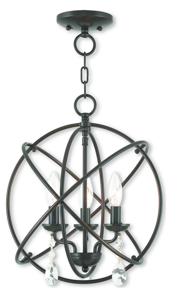 Convertible Mini Chandelier/Ceiling Mount by Livex Lighting
