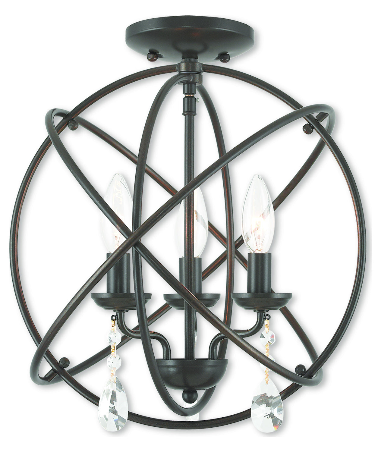 Convertible Mini Chandelier/Ceiling Mount