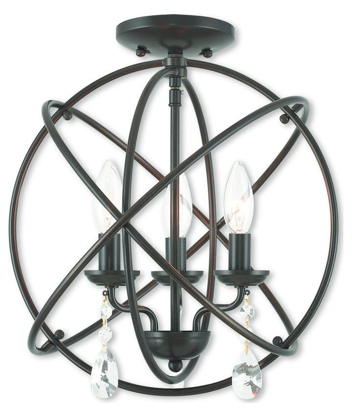 Convertible Mini Chandelier/Ceiling Mount