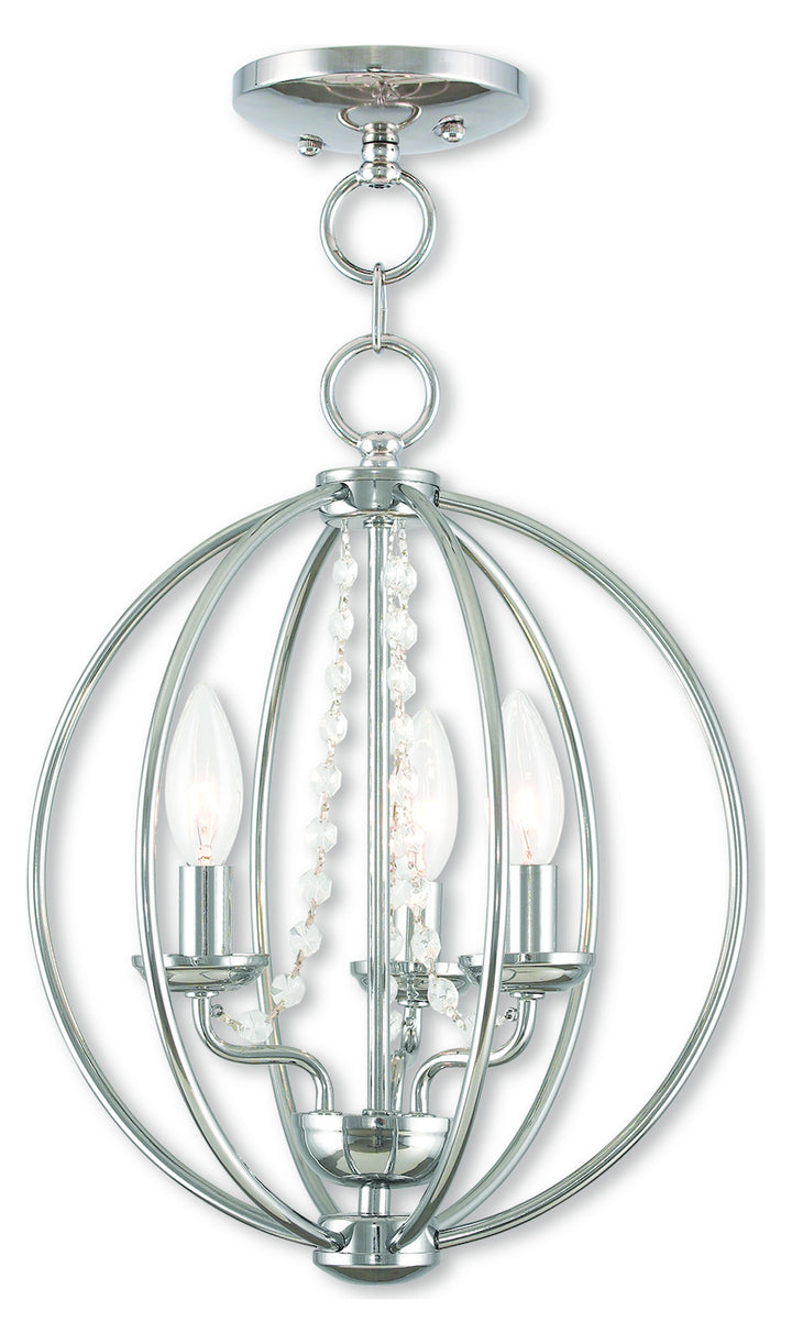 Convertible Mini Chandelier/Ceiling Mount by Livex Lighting
