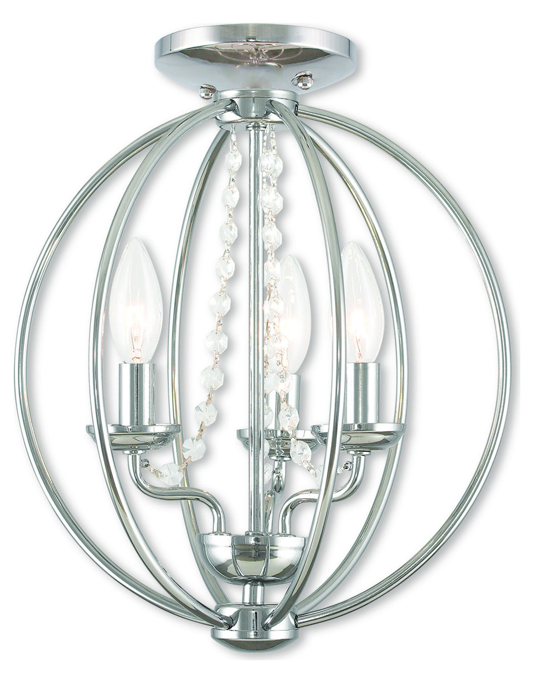 Convertible Mini Chandelier/Ceiling Mount
