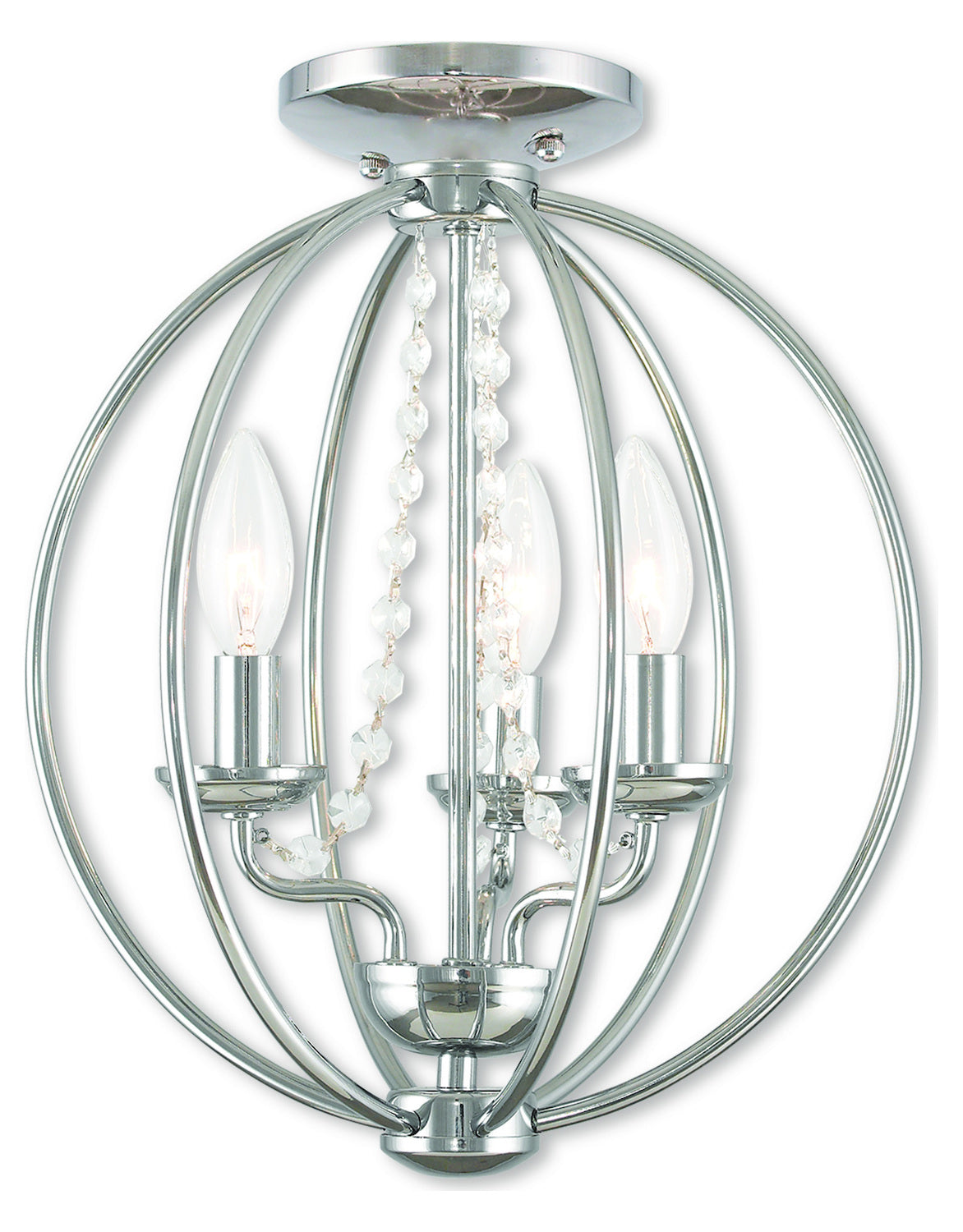 Convertible Mini Chandelier/Ceiling Mount