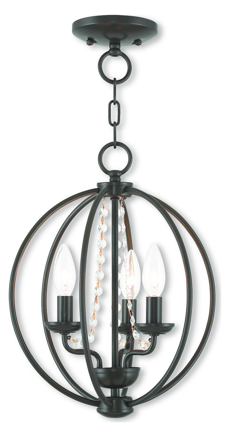 Convertible Mini Chandelier/Ceiling Mount by Livex Lighting