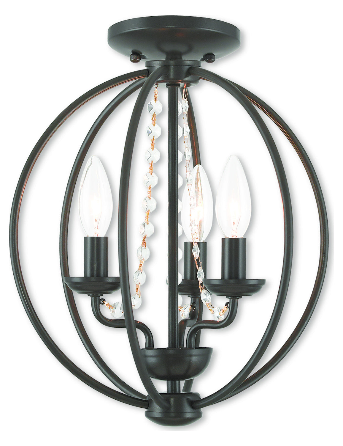 Convertible Mini Chandelier/Ceiling Mount