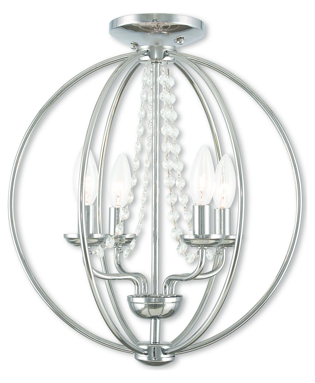 Convertible Mini Chandelier/Ceiling Mount