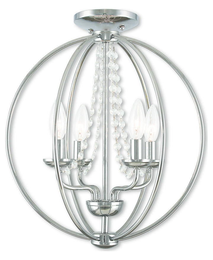 Convertible Mini Chandelier/Ceiling Mount
