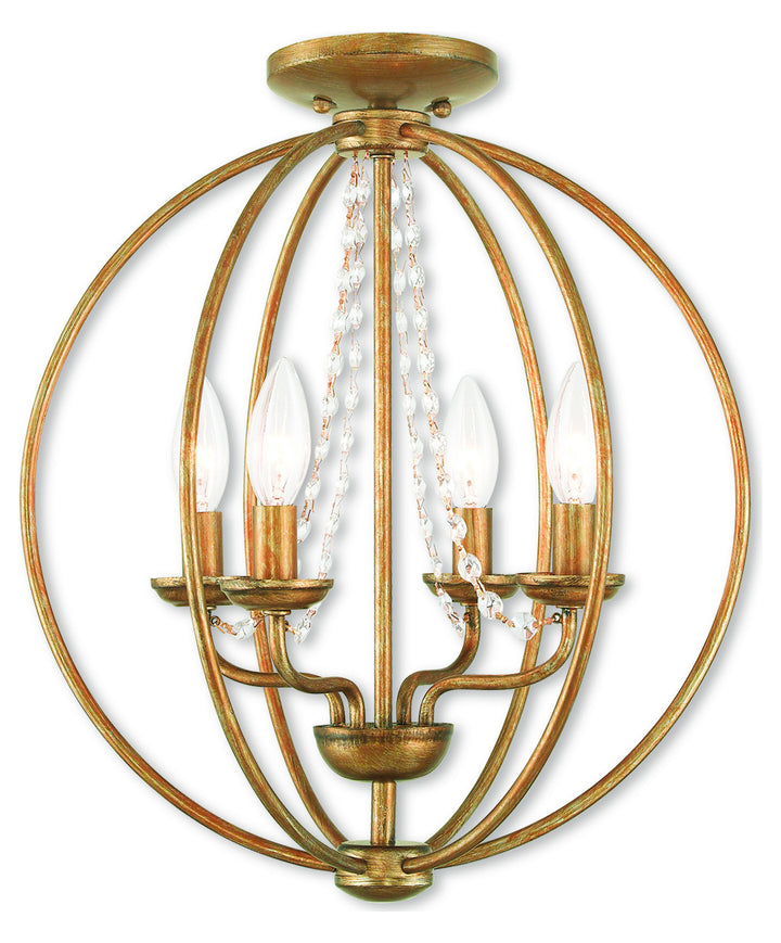 Convertible Mini Chandelier/Ceiling Mount