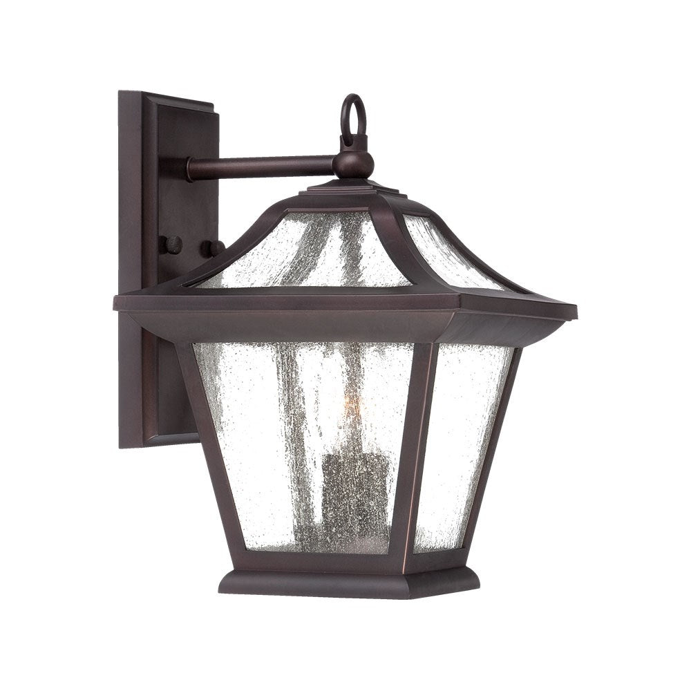 2-Light Outdoor Architectural Bronze Light Fixture by Acclaim Lighting