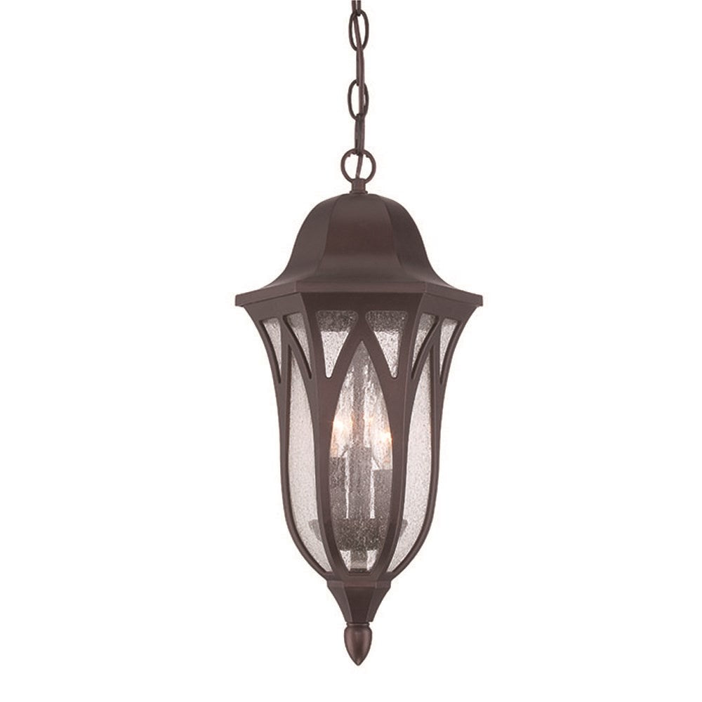 3-Light Outdoor Architectural Bronze Light Fixture by Acclaim Lighting