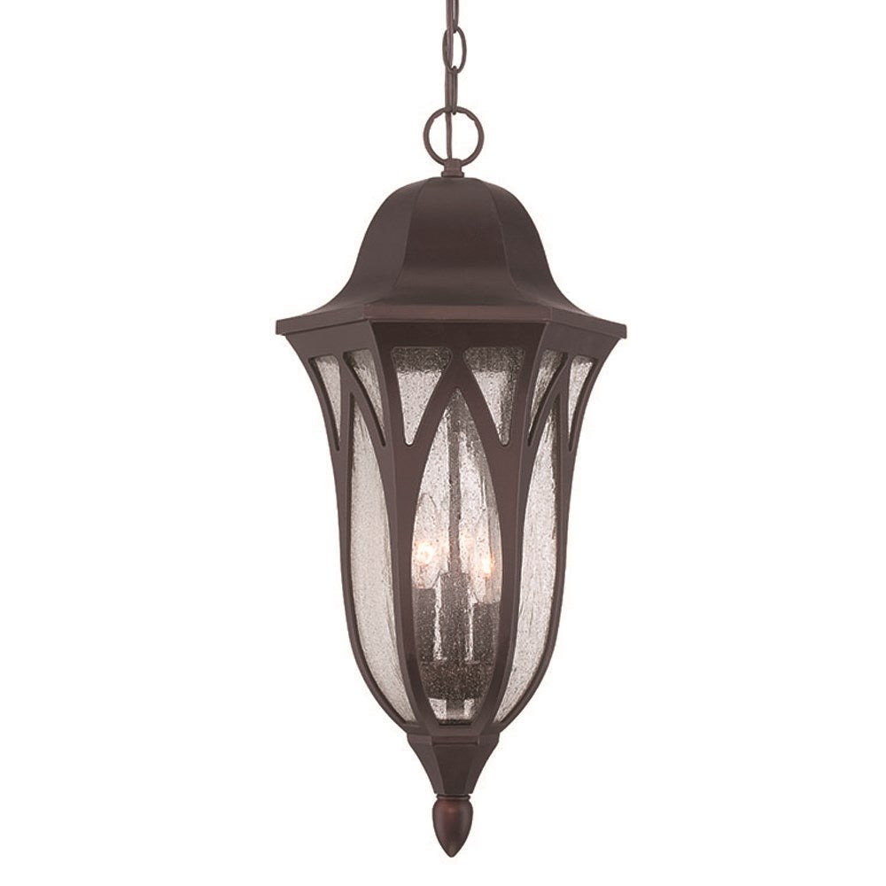 3-Light Outdoor Architectural Bronze Light Fixture by Acclaim Lighting