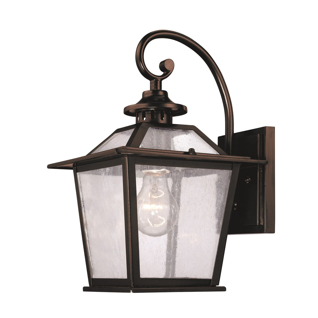 1-Light Outdoor Architectural Bronze Light Fixture by Acclaim Lighting