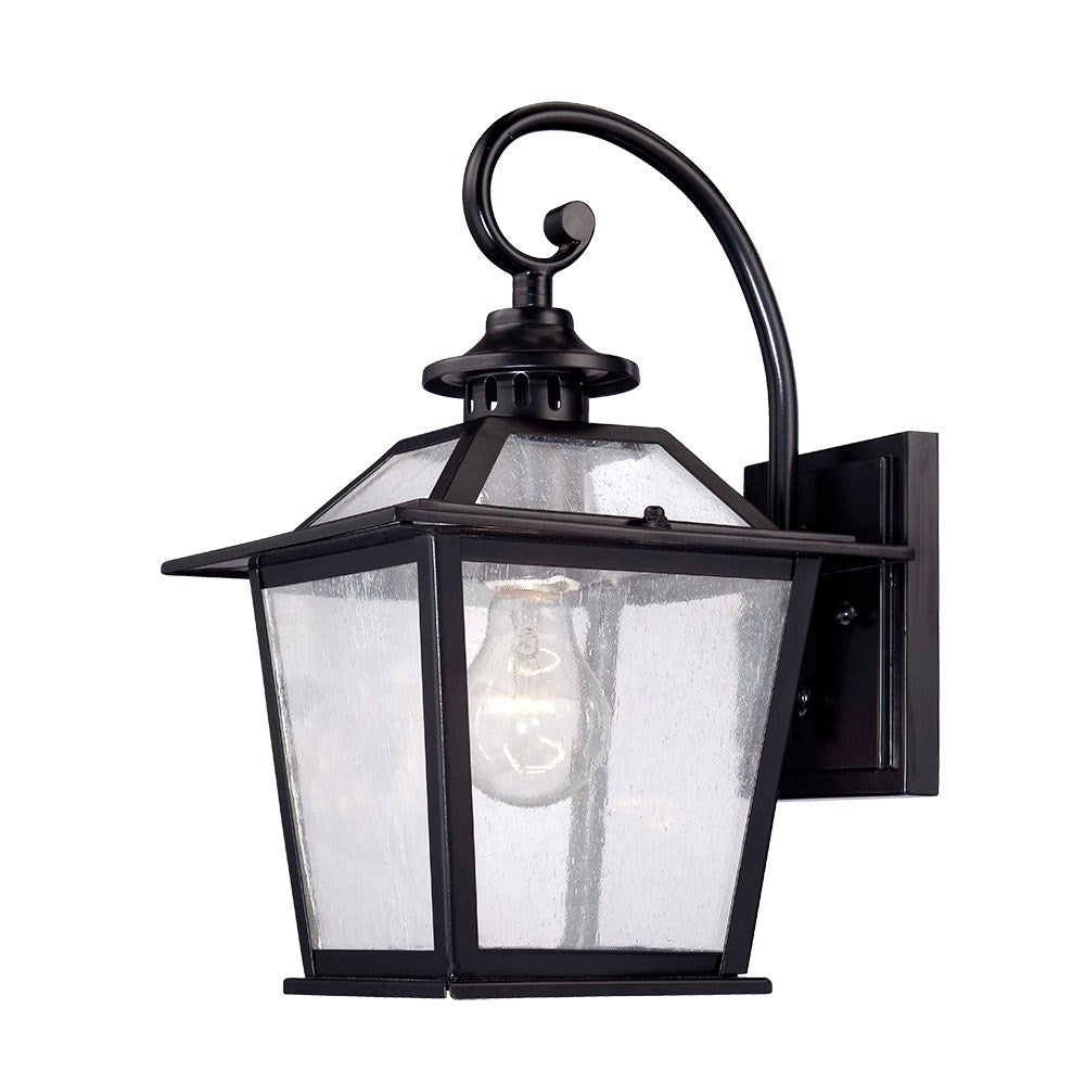 1-Light Outdoor Matte Black Light Fixture by Acclaim Lighting