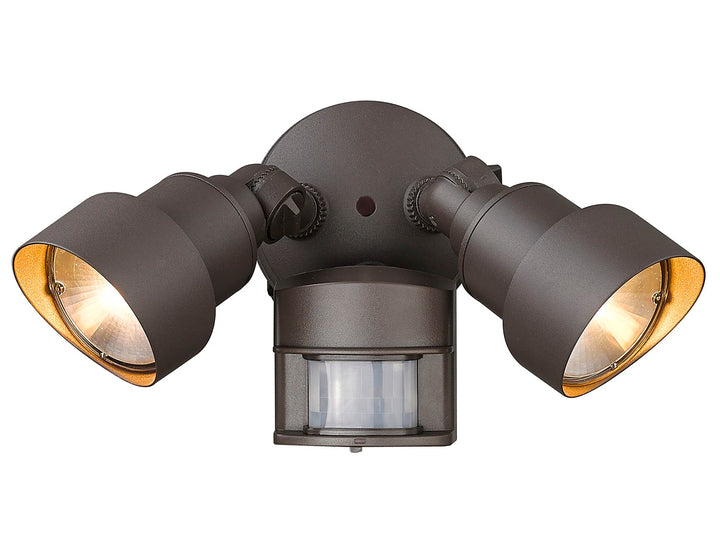 Led 2-Light Outdoor Architectural Bronze Light Fixture