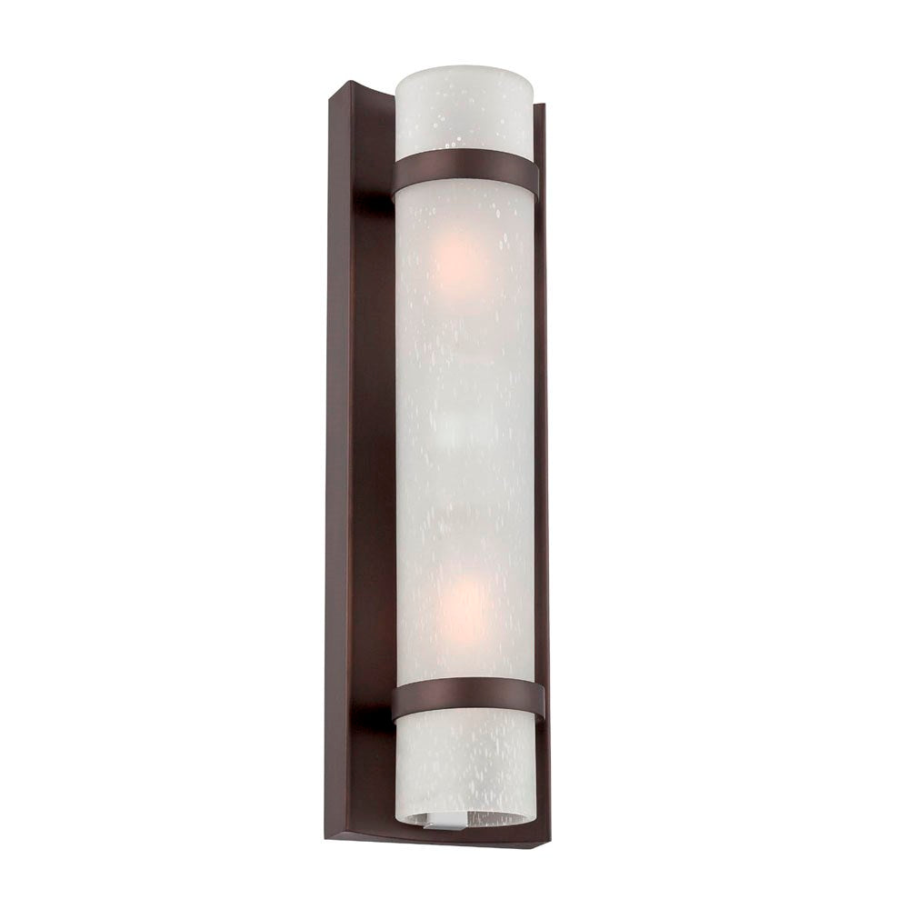 2-Light Outdoor Architectural Bronze Light Fixture by Acclaim Lighting