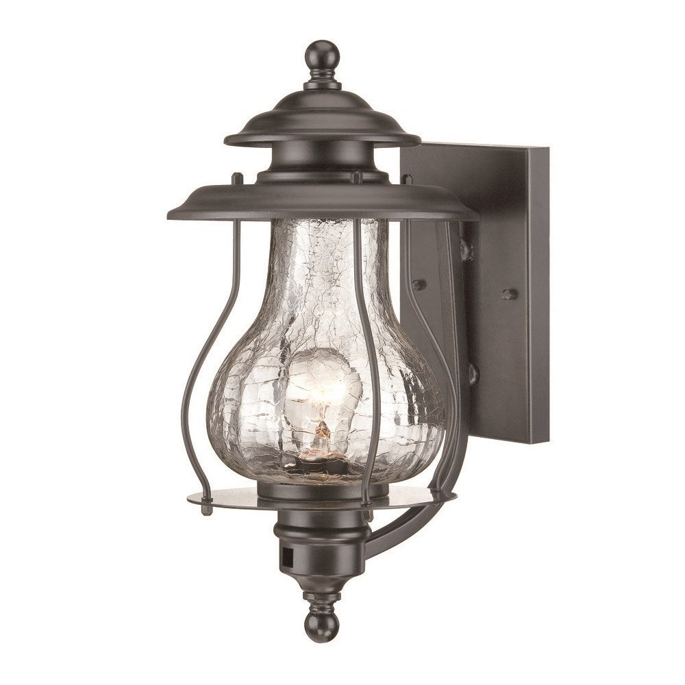 1-Light Outdoor Matte Black Light Fixture by Acclaim Lighting