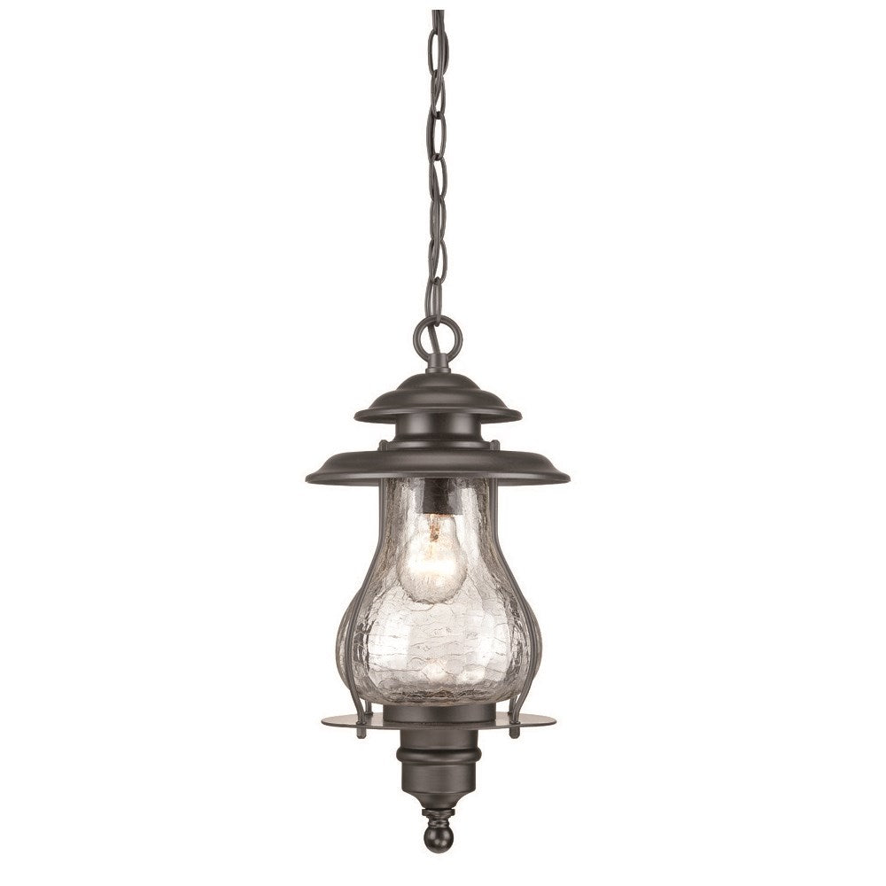 1-Light Outdoor Matte Black Light Fixture by Acclaim Lighting
