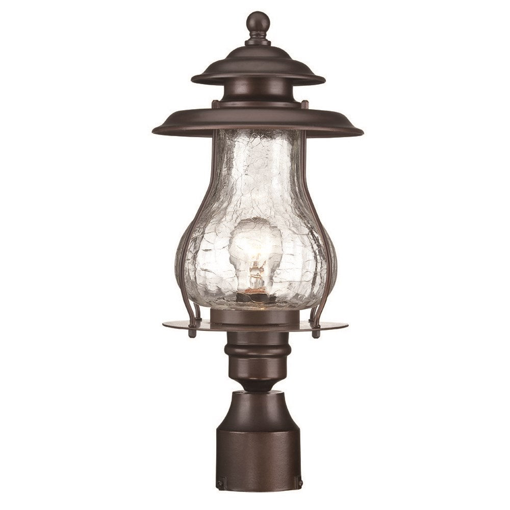 1-Light Outdoor Architectural Bronze Light Fixture by Acclaim Lighting