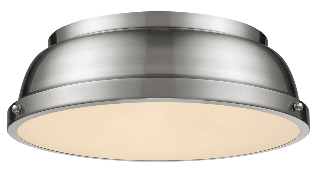 Flush Mount Pewter by Golden