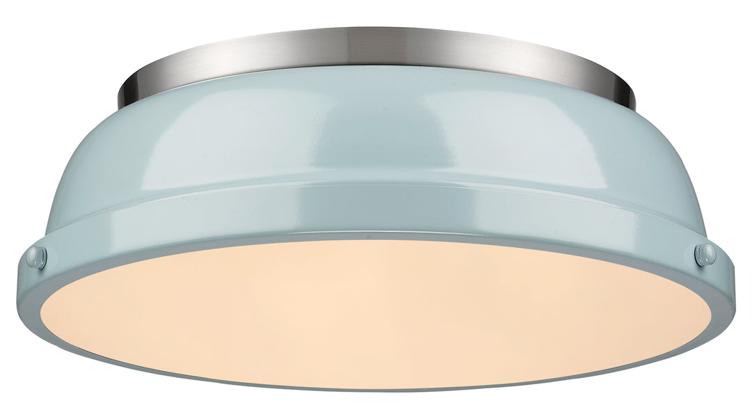 Flush Mount Pewter by Golden