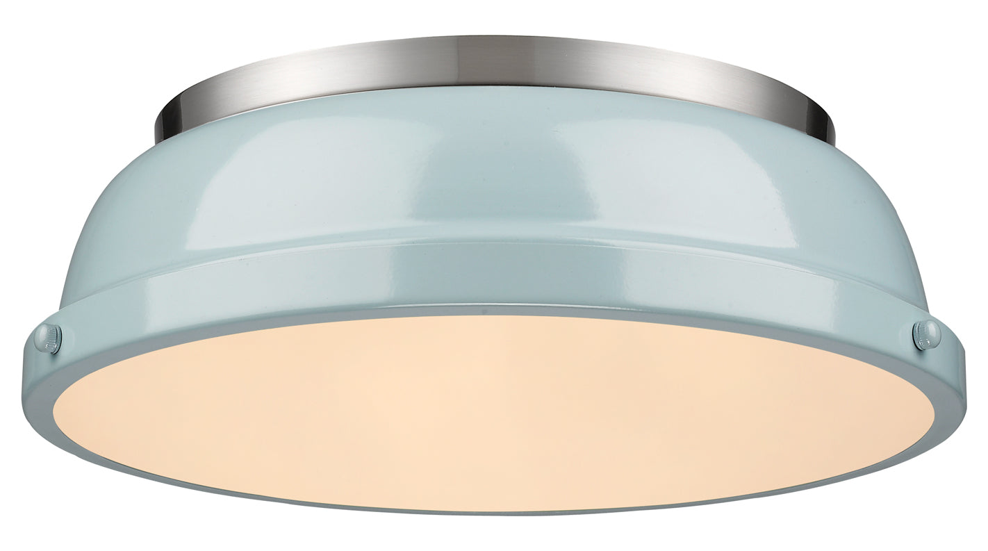 Flush Mount Pewter by Golden