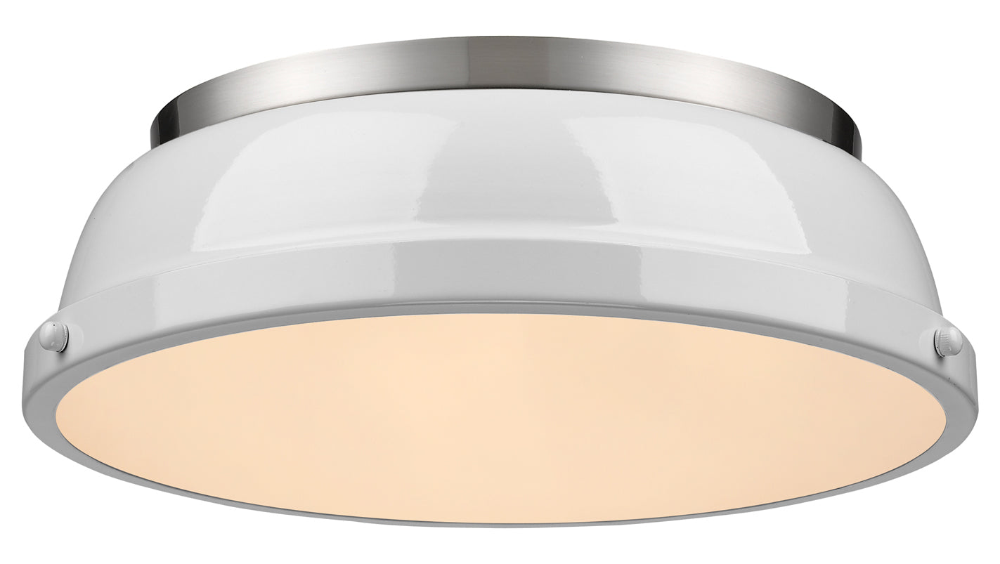 Flush Mount Pewter by Golden