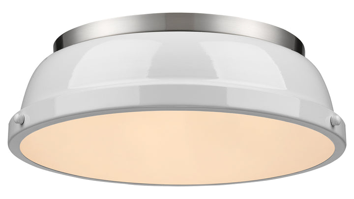 Flush Mount Pewter by Golden