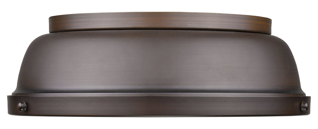 Flush Mount Rubbed Bronze