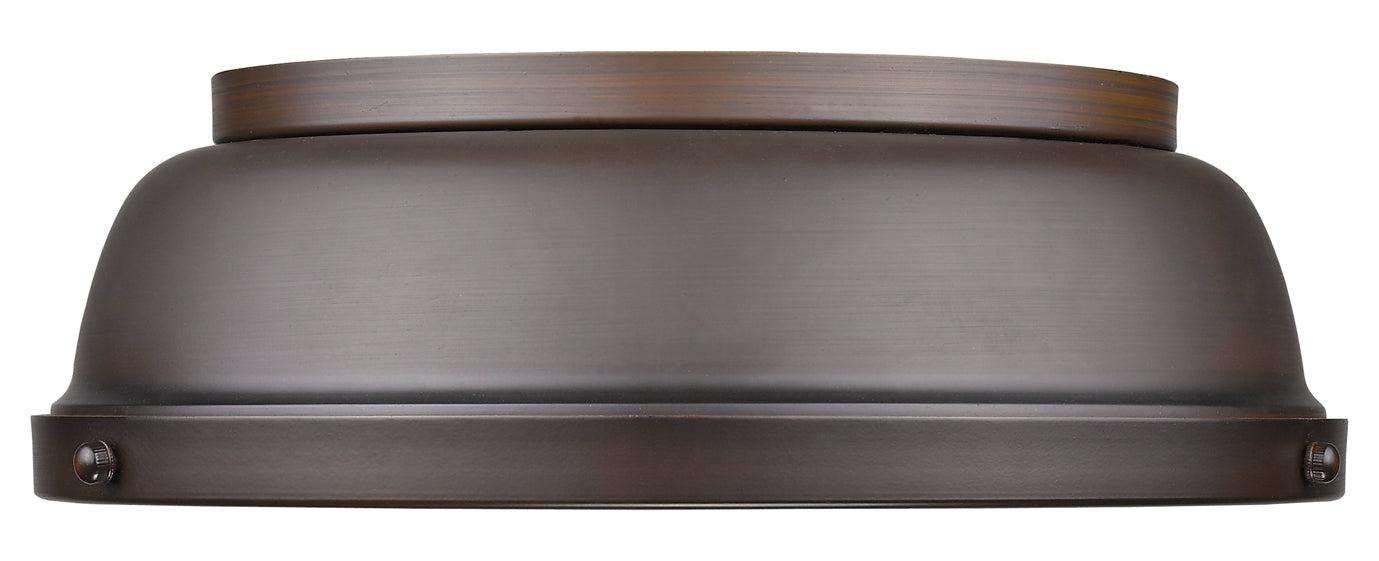 Flush Mount Rubbed Bronze