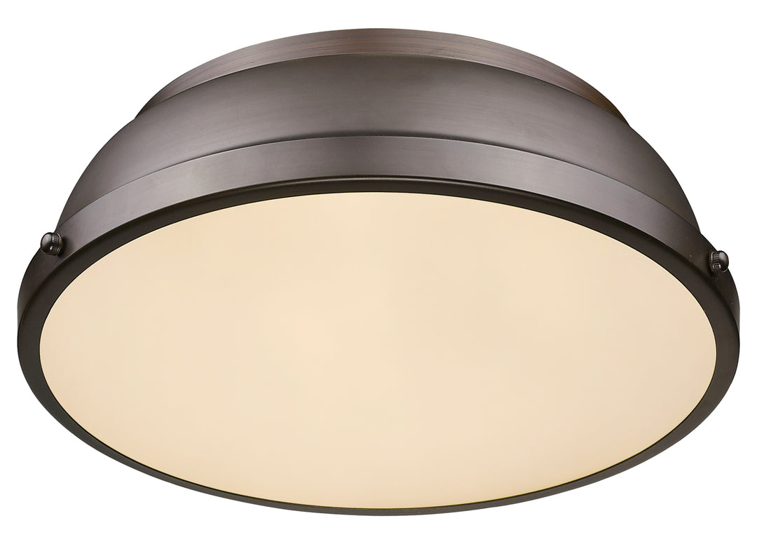Flush Mount Rubbed Bronze