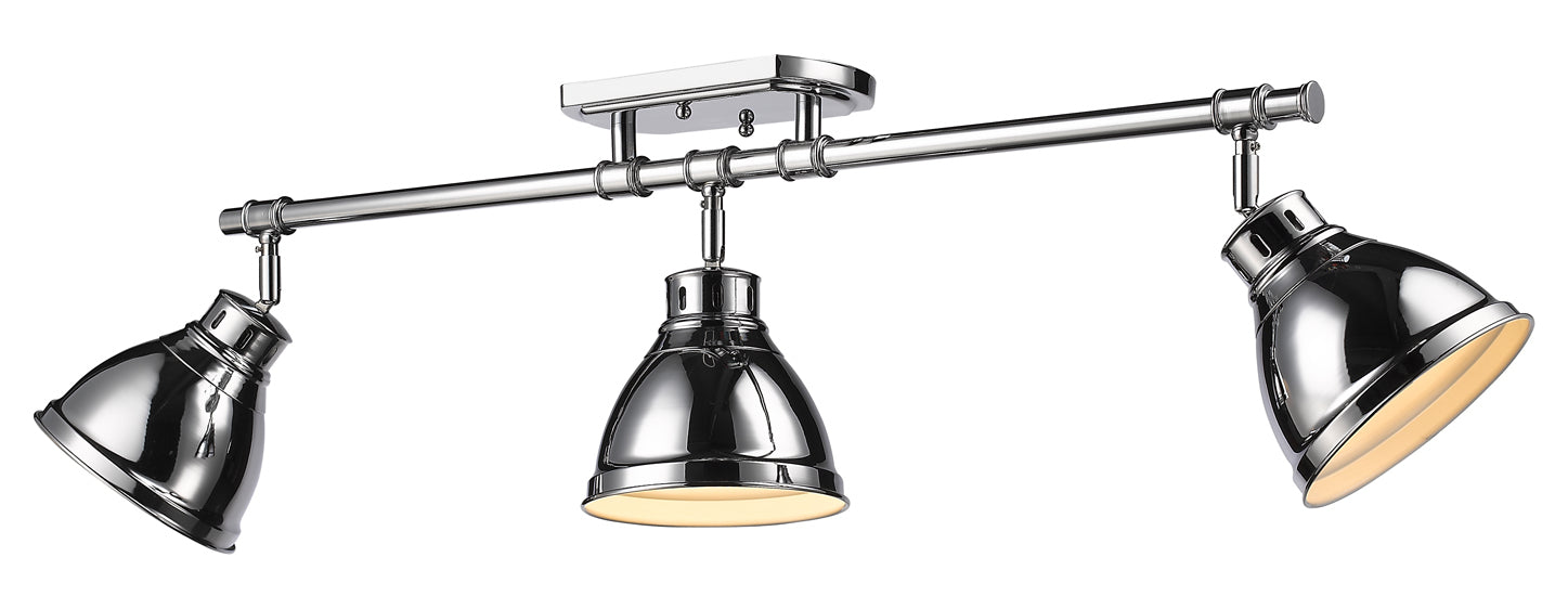 Semi-Flush (3 Light) by Golden