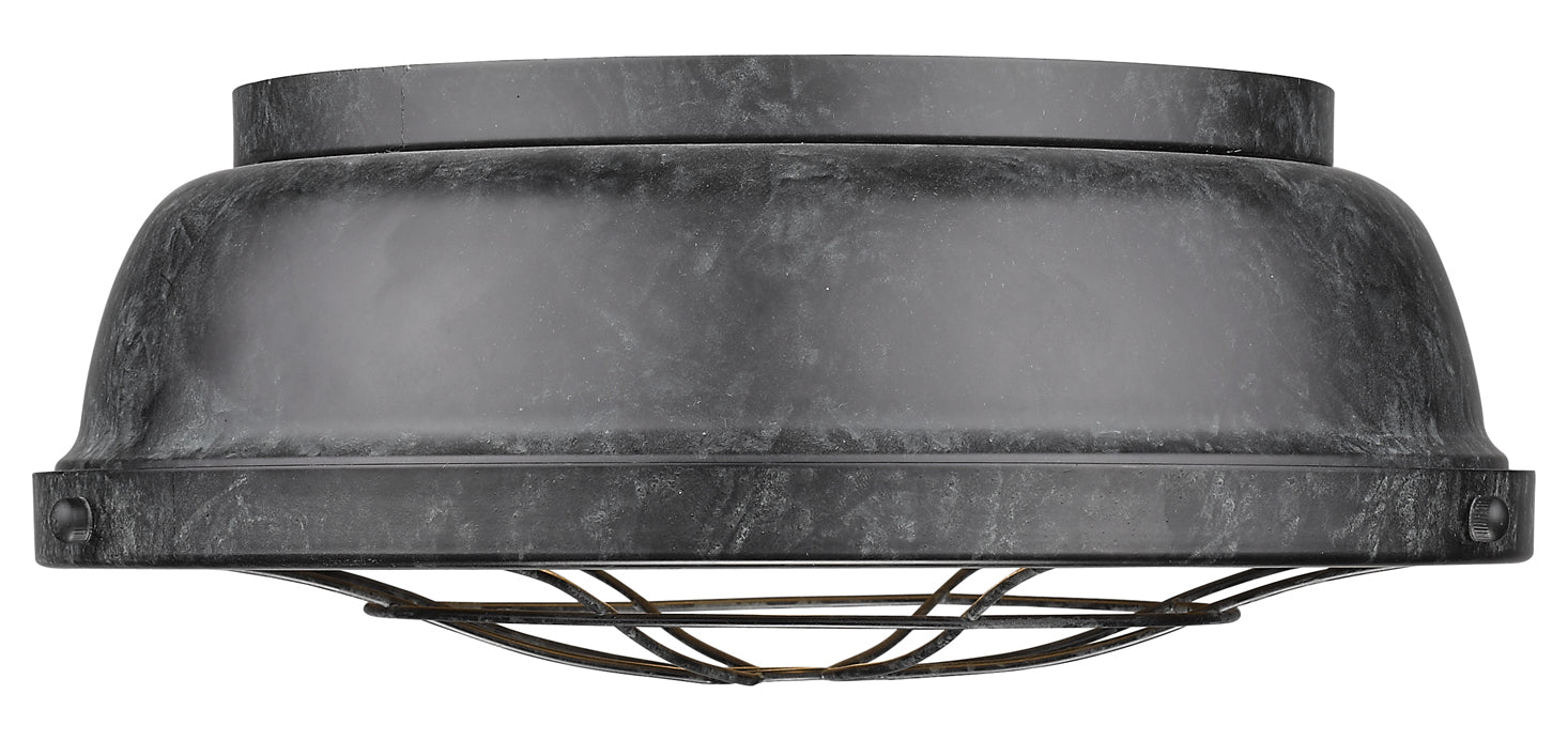 Flush Mount Black Patina by Golden