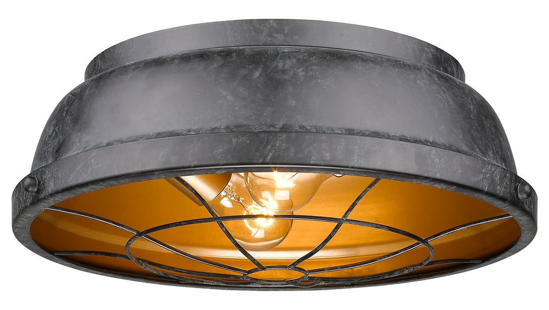 Flush Mount Black Patina