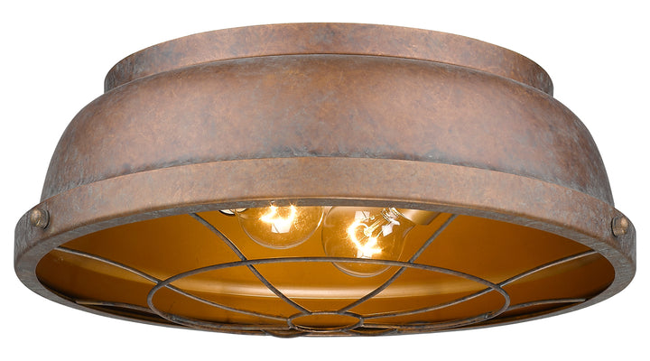 Flush Mount Copper Patina