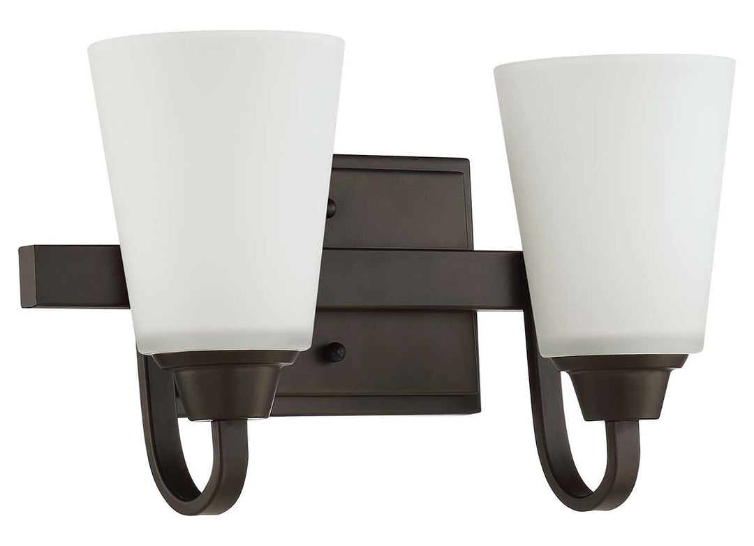 2 Light Vanity in Espresso by Craftmade