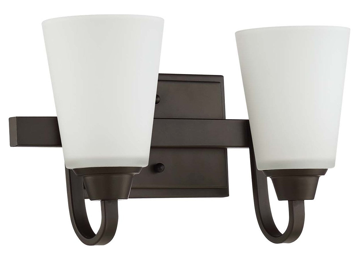 2 Light Vanity in Espresso by Craftmade