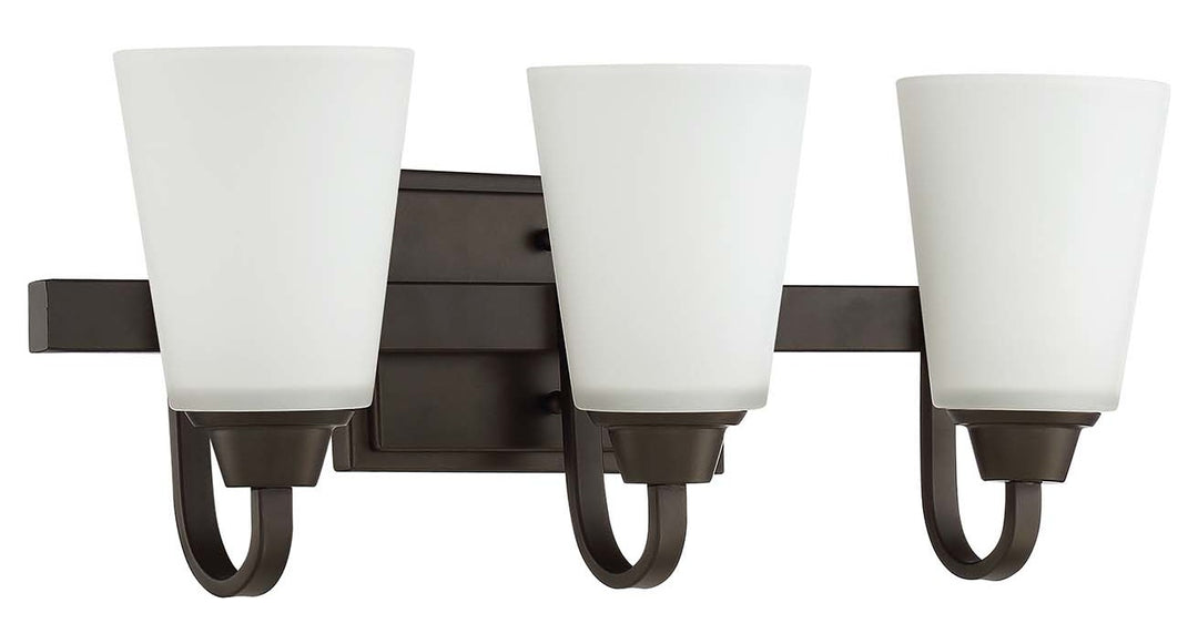 3 Light Vanity in Espresso by Craftmade