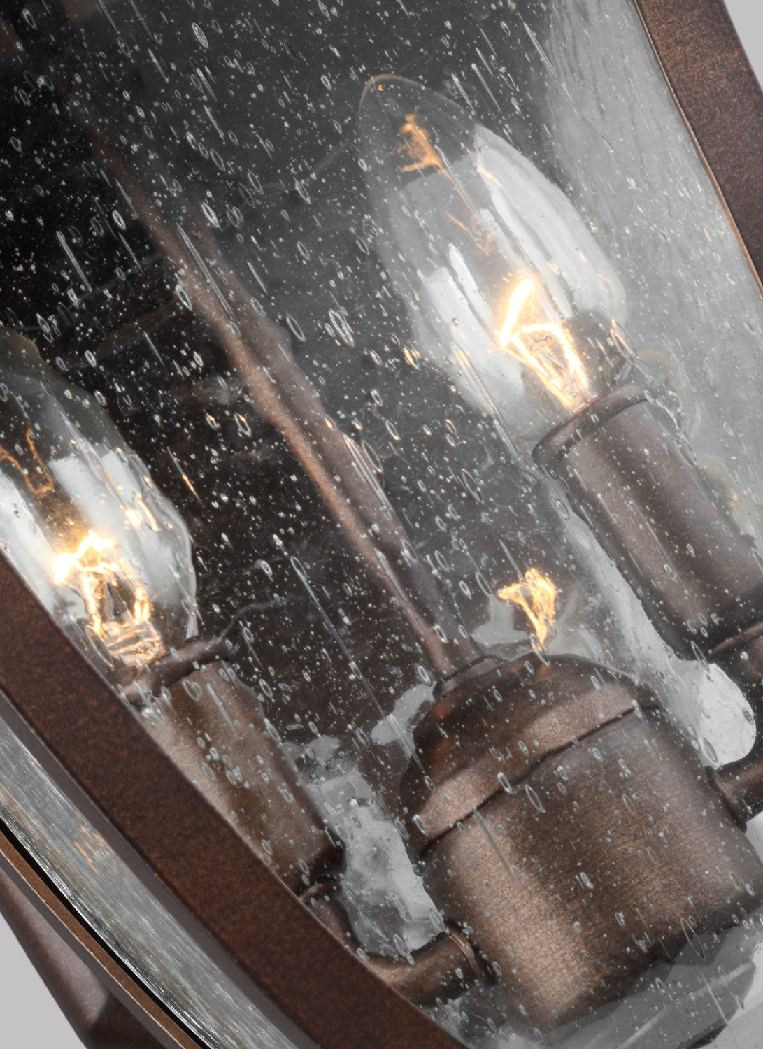 2 - Light Outdoor Wall Lantern