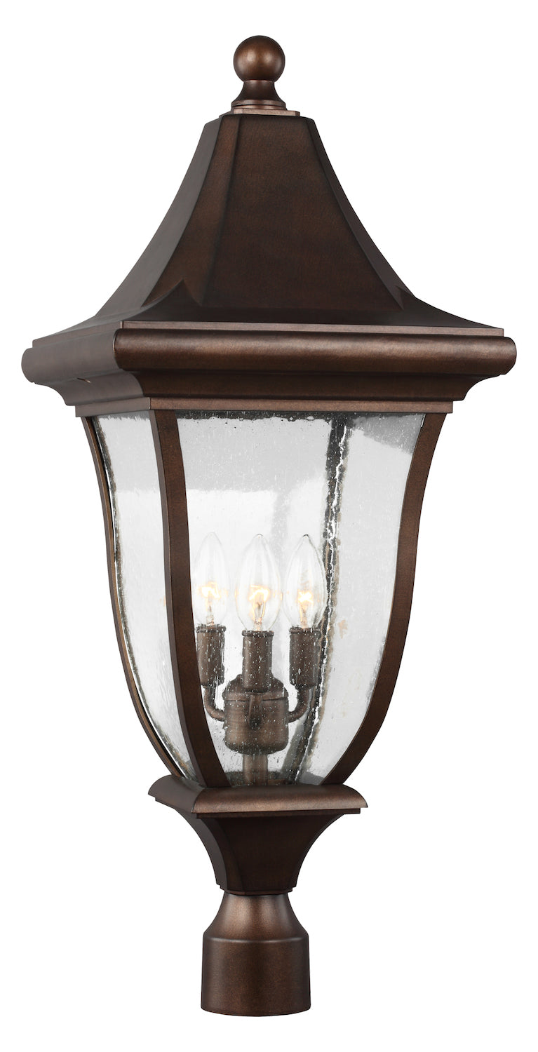 3 - Light Outdoor Post Lantern by VC Studio Collection
