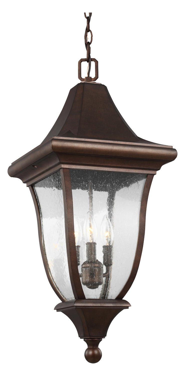 3 - Light Outdoor Pendant Lantern by VC Studio Collection